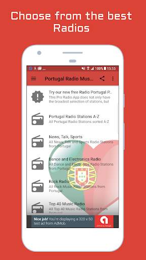 Portugal Radio Music & News screenshot 1