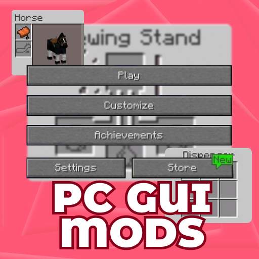 PC GUI Mod for Minecraft 1.0