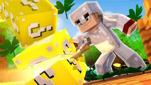 Lucky block Mod Mcpe screenshot 1