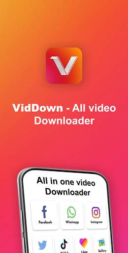 VidDown - New All Video Downloader App screenshot 1