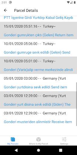 Where is My Parcel screenshot 4