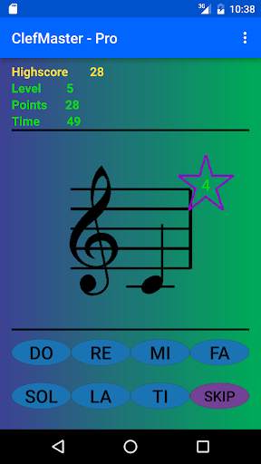 Clef Master - Music Note Game screenshot 1