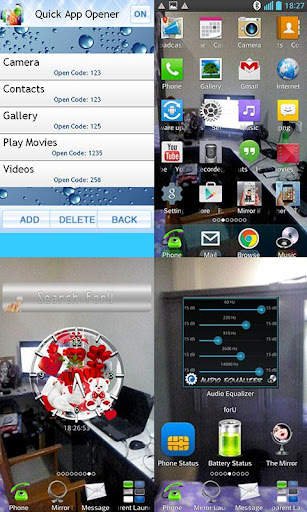 Transparent Screen Launcher screenshot 6