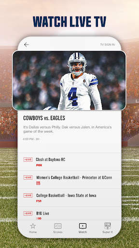 FOX Sports: Watch Live screenshot 4
