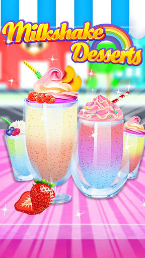 Sweet Milkshake Desserts Simulator screenshot 1