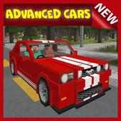 Advanced cars for Minecraft logo