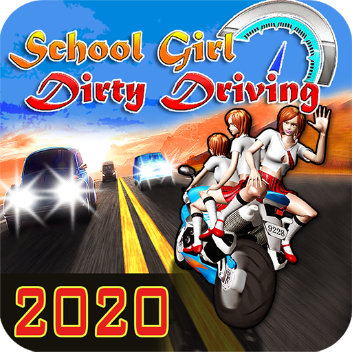School Girl Dirty Driving Traffic Rider 2020 new icon