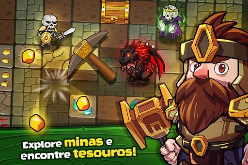 Mine Quest: RPG de Batalhas screenshot 1