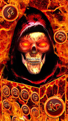 Evil, Hell, Skull Theme & Live Wallpaper screenshot 2