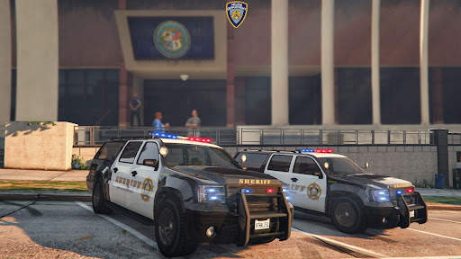 Police Spooky Jeep Parking Sim screenshot 3