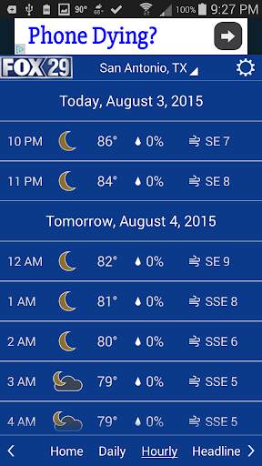 KABB WX screenshot 4
