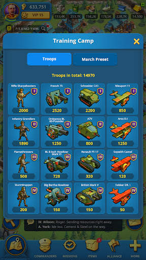 Game of Trenches: WW1 Allies screenshot 2