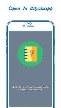 Open in Whatsapp - Direct Chat in whatsup screenshot 2