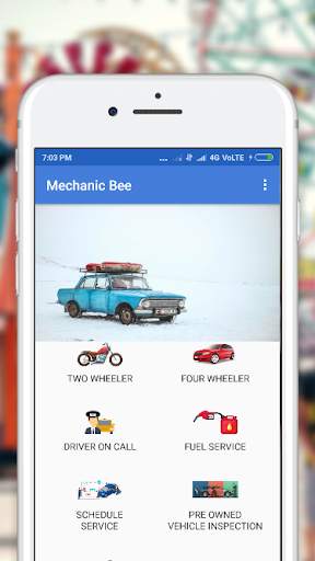Mechanic Bee - Best Vehicle Care App screenshot 1