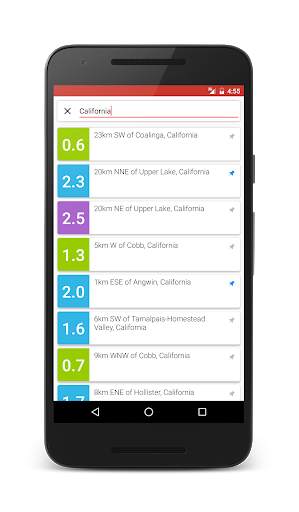 EarthQuake App screenshot 4