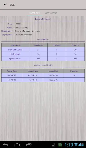 ESS screenshot 3