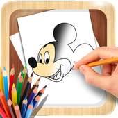 How to Draw Mickey Mouse & Friend Characters draw