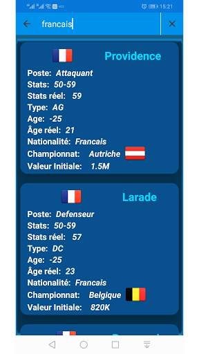 Recruteur OSM screenshot 4
