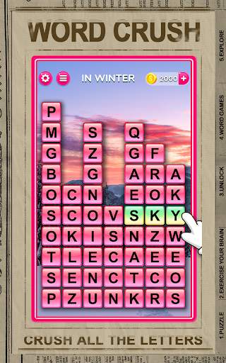 Word Crush - Fun Puzzle Game screenshot 2