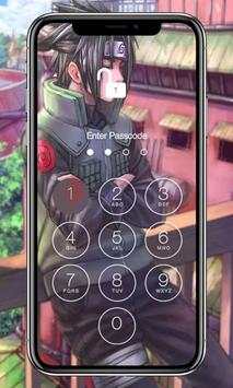 Sasuke HD Lock Screen screenshot 2