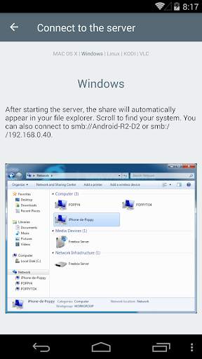 LAN drive - SAMBA Server & Client screenshot 8