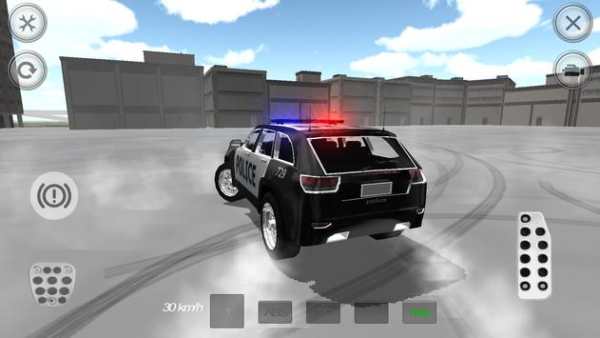 4WD SUV Police Car Driving screenshot 3