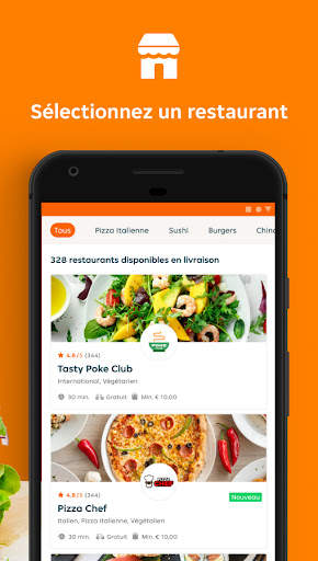 Takeaway.com - Suisse screenshot 2