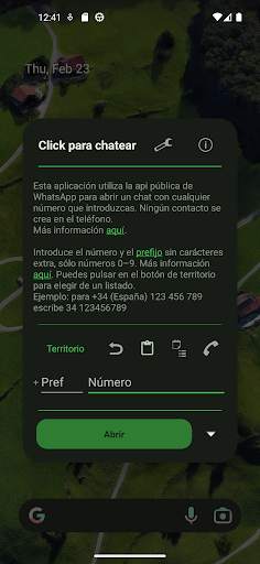 Click para chatear screenshot 1