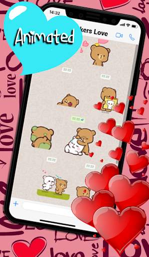 ❤️ Animated Love Stickers for WhatsApp ❤️ screenshot 3