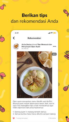 YoRipe - Komunitas Memasak screenshot 8
