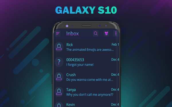 Galaxy S10 messenger 2020 screenshot 1