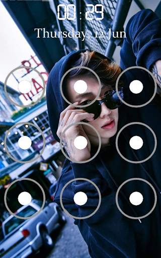 Jay Park Pattern Lock Screen screenshot 4