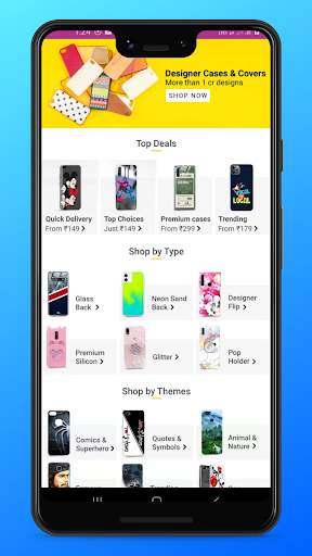 Mobile Case Cover Shopping screenshot 1