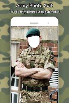 Army Photo Suit 4 تصوير الشاشة