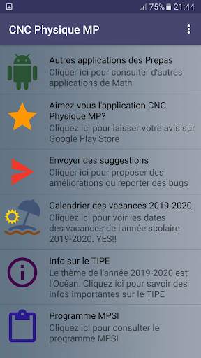 CNC Physique MP screenshot 7