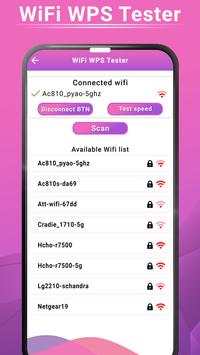 WiFi WPS Tester - Detect WiFi Risk( Without Root ) screenshot 1