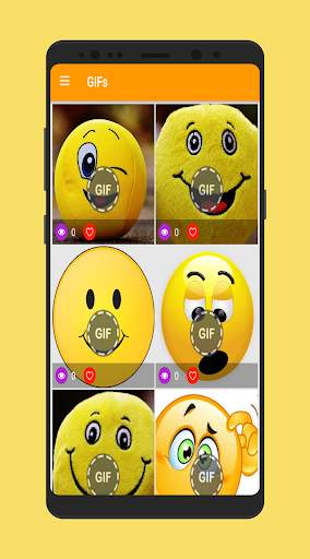 Smiley animado GIF screenshot 2