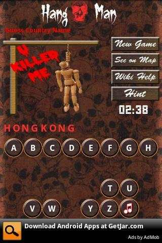 HangMan screenshot 2