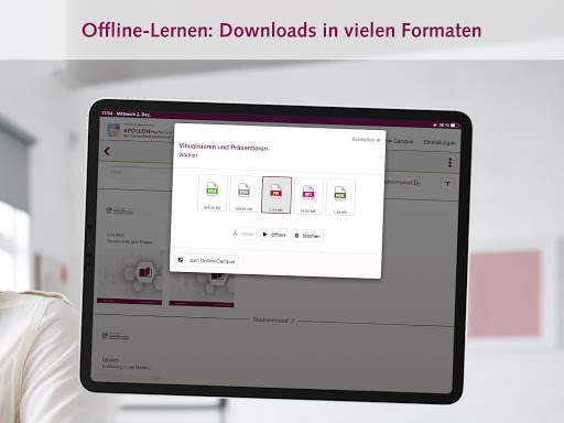 APOLLON Campus-App: Ihr mobiler Studienbegleiter screenshot 13