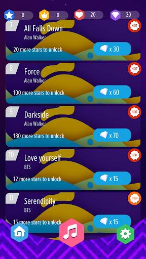 Piano Tiles: Marshmello vs Alan Walker DJ screenshot 4