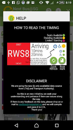 Bus Stop SG (SBS Next Bus) screenshot 8