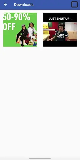 SaveF - Video Downloader for Facebook screenshot 1