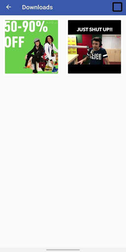 SaveF - Video Downloader for Facebook screenshot 1