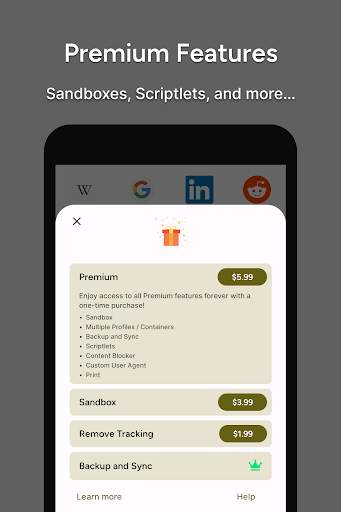 Hermit — Lite Apps Browser screenshot 8