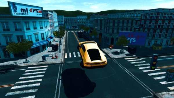 Futuristic Flying Car Driving screenshot 3
