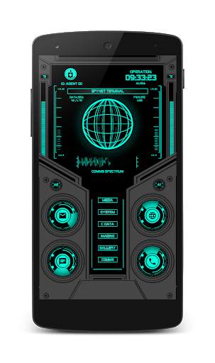 AGENT00 for KLWP screenshot 2