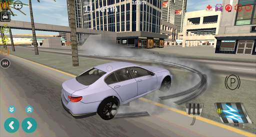 Retro Car Driving Simulator 3D screenshot 1