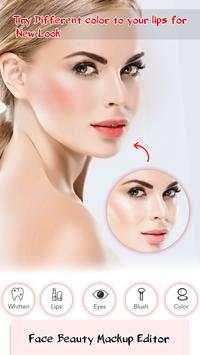 Face Beauty Makeup Photo Editor screenshot 1
