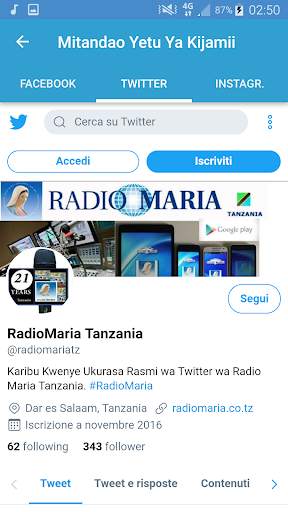 Radio Maria Tanzania screenshot 3