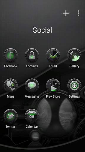 (FREE) Agent GO Launcher Theme screenshot 4